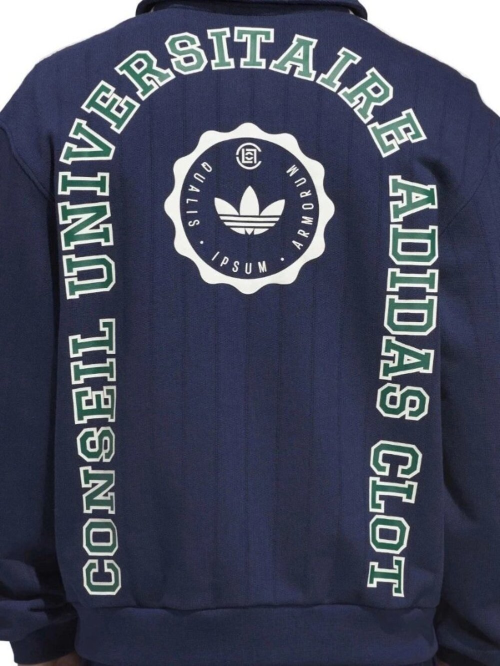 Adidas & Clot Edison Chen Crew Quater/Zip Sweatshirt Size XXL 2XL JM7097 - Picture 6 of 7